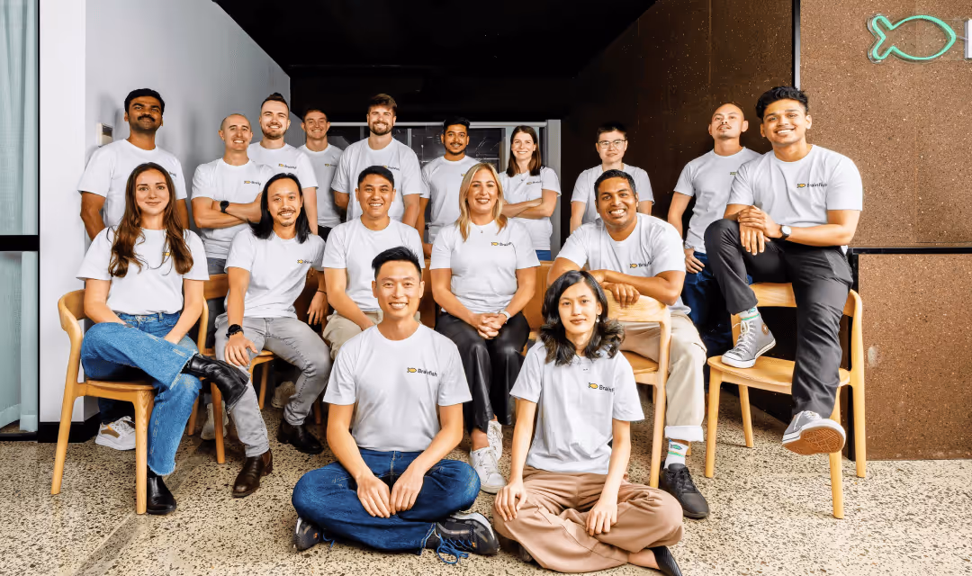 Brainfish team photo